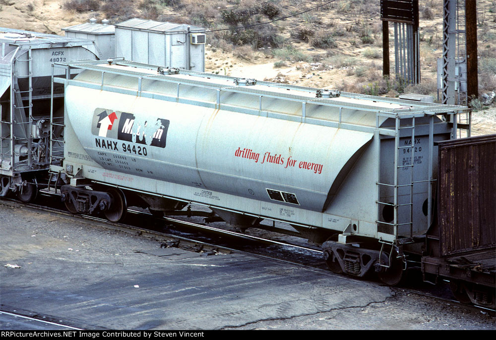 PD covered hmpper NAHX #94420 with torn "Milchem" logo